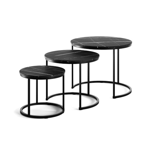 Ensemble de Tables Basses Montreal en Marbre Ensemble de Tables Basses Montreal en Marbre