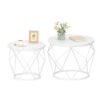 Ensemble de Tables Basses Rondes Modernes Ensemble de Tables Basses Rondes Modernes