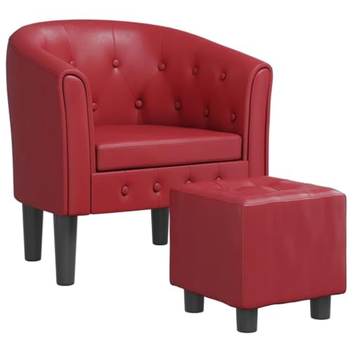 Fauteuil Cabriolet avec Repose-Pied Bordeaux Fauteuil Cabriolet avec Repose-Pied Bordeaux