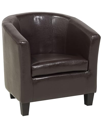 Fauteuil Club Cabriolet en Cuir PU