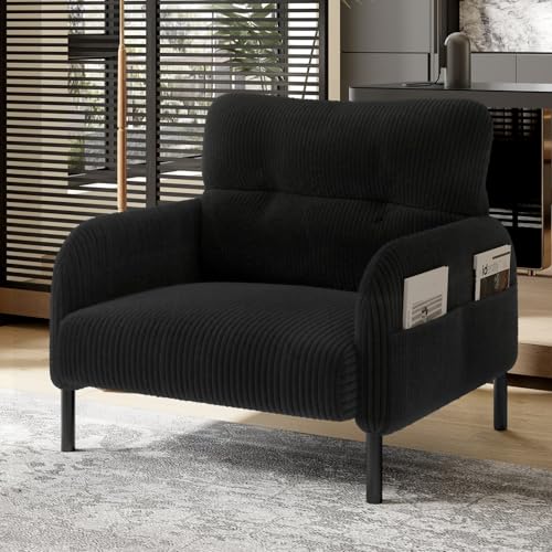 Fauteuil Confortable en Velours Corduroy Fauteuil Confortable en Velours Corduroy