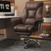 Fauteuil de Bureau Grand Format en Cuir