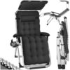 Fauteuil de Jardin Pliable avec Pare Soleil Fauteuil de Jardin Pliable avec Pare Soleil