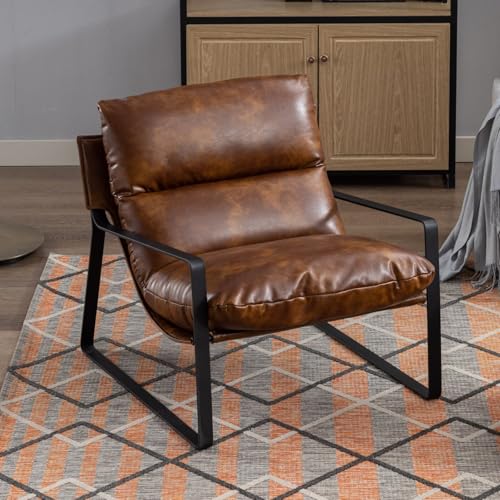 Fauteuil de Loisirs en Cuir PU Modern Fauteuil de Loisirs en Cuir PU Modern