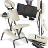 Fauteuil de Massage Professionnel Beige Fauteuil de Massage Professionnel Beige