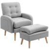 Fauteuil de Relaxation avec Repose-Pied Fauteuil de Relaxation avec Repose-Pied