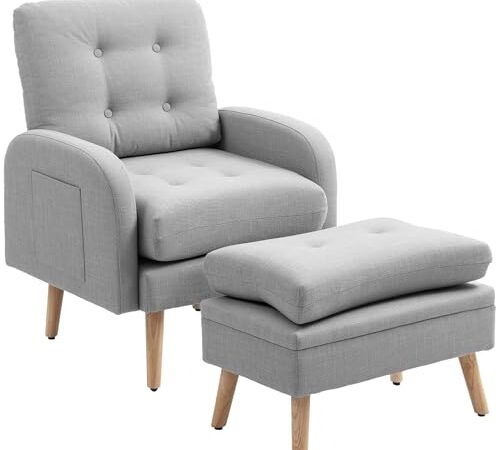 Fauteuil de Relaxation avec Repose-Pied Fauteuil de Relaxation avec Repose-Pied