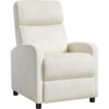 Fauteuil de Relaxation Inclinable en Velours Fauteuil de Relaxation Inclinable en Velours