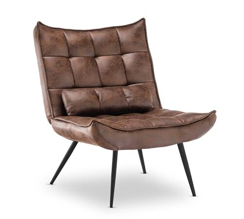 Fauteuil de Relaxation Moderne en Microfibre Fauteuil de Relaxation Moderne en Microfibre