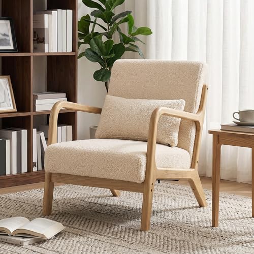 Fauteuil de Salon avec Cadre en Bois Fauteuil de Salon avec Cadre en Bois