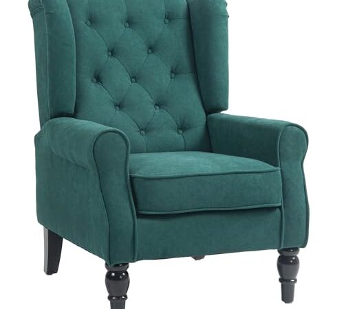 Fauteuil de Salon Capitonné Élégant Fauteuil de Salon Capitonné Élégant