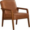 Fauteuil de Salon Confortable en Similicuir Fauteuil de Salon Confortable en Similicuir