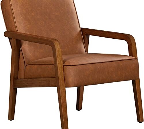 Fauteuil de Salon Confortable en Similicuir Fauteuil de Salon Confortable en Similicuir