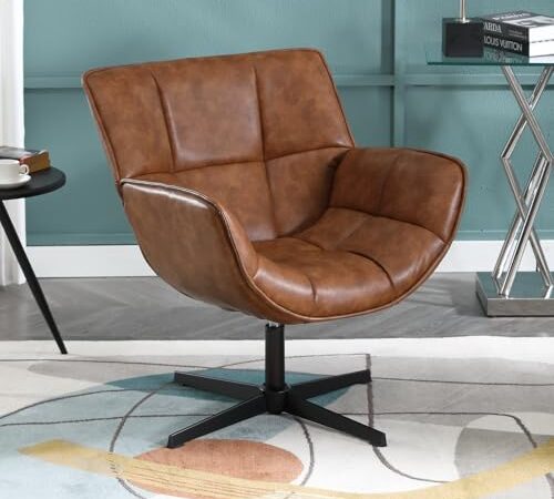 Fauteuil de Salon Confortable Marron
