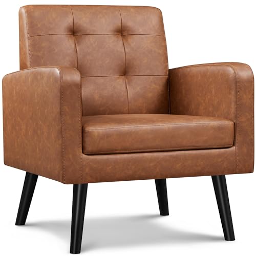 Fauteuil de Salon en Similicuir Chic