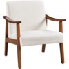 Fauteuil de Salon Ergonomique en Ivoire