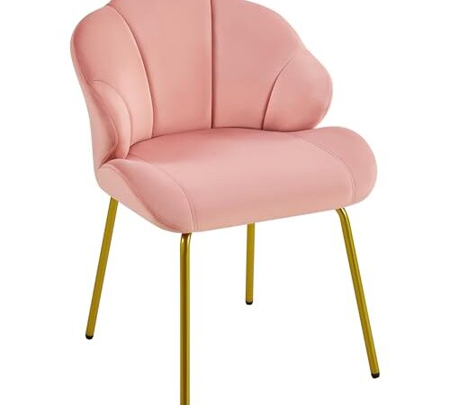 Fauteuil de Salon Moderne en Velours Rose Fauteuil de Salon Moderne en Velours Rose