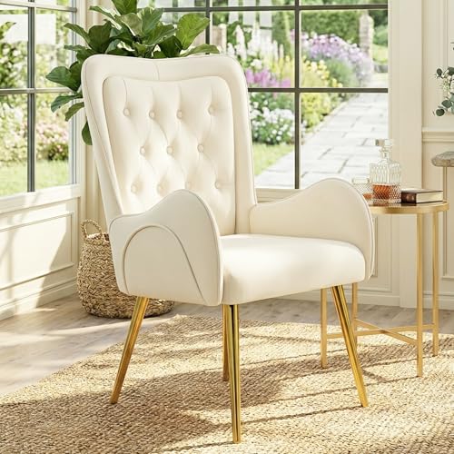 Fauteuil Design Scandinave Luxe Beige Confortable