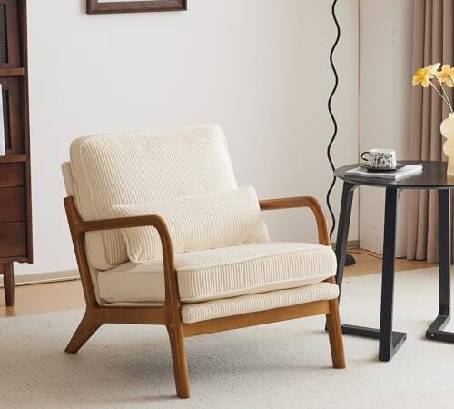 Fauteuil en Velours Côtelé Bonnlo Fauteuil en Velours Côtelé Bonnlo