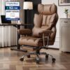 Fauteuil Ergonomique de Bureau en Cuir PU Fauteuil Ergonomique de Bureau en Cuir PU