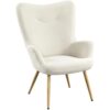 Fauteuil Ergonomique en Velours Côtelé Fauteuil Ergonomique en Velours Côtelé