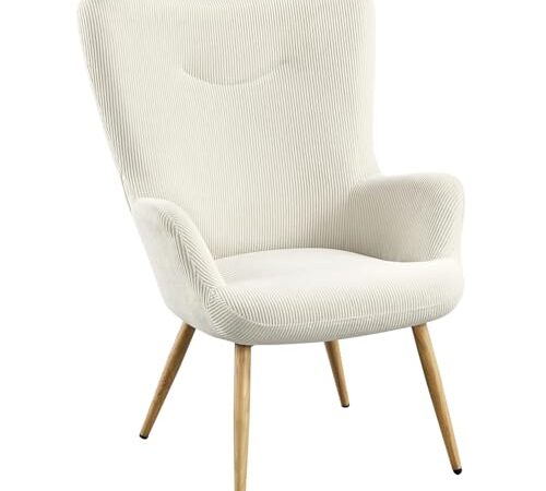 Fauteuil Ergonomique en Velours Côtelé Fauteuil Ergonomique en Velours Côtelé