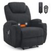 Fauteuil Électrique Relax avec Massage et Chaleur