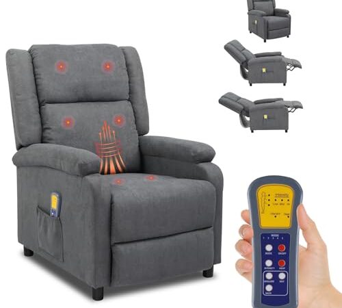 Fauteuil Massant Électrique Inclinable Confortable Fauteuil Massant Électrique Inclinable Confortable