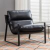 Fauteuil Moderne en Cuir PU Confortable Fauteuil Moderne en Cuir PU Confortable