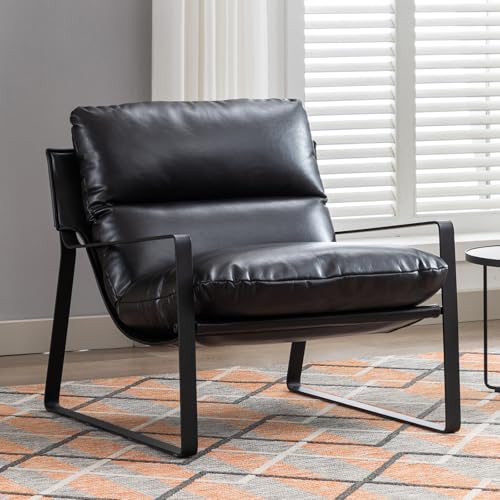 Fauteuil Moderne en Cuir PU Confortable Fauteuil Moderne en Cuir PU Confortable