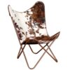 Fauteuil Papillon Cuir de Vachette Fauteuil Papillon Cuir de Vachette