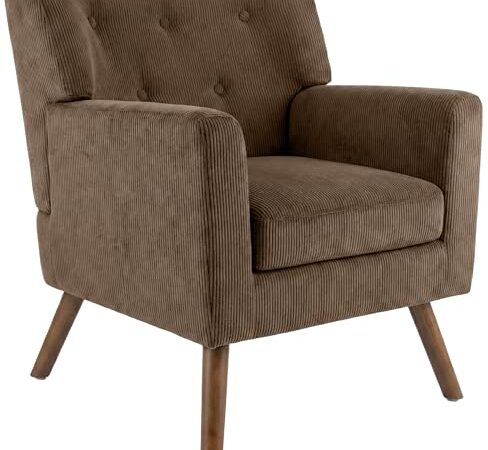 Fauteuil Rembourré Kioni en Velours
