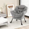 Fauteuil Scandinave Relax en Sherpa Fauteuil Scandinave Relax en Sherpa