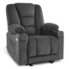 Fauteuil TV Électrique avec Massage et Chauffage Fauteuil TV Électrique avec Massage et Chauffage