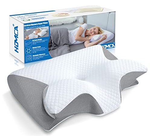 HOMCA Oreiller Ergonomique à Mémoire de Forme HOMCA Oreiller Ergonomique à Mémoire de Forme