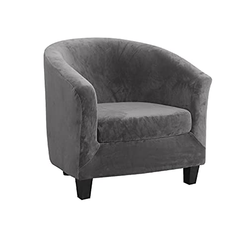 Housse de Fauteuil Club Velours Extensible