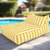 Housse de pouf d'extérieur imperméable Housse de pouf d'extérieur imperméable