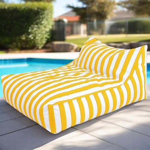 Housse de pouf d'extérieur imperméable