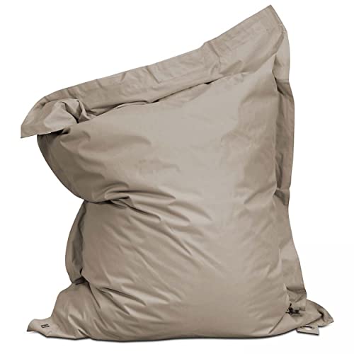 Housse Vide de Pouf de Jardin Taupe Housse Vide de Pouf de Jardin Taupe