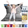 Lazy Bag Pouf Géant 250 Litres Gris Lazy Bag Pouf Géant 250 Litres Gris
