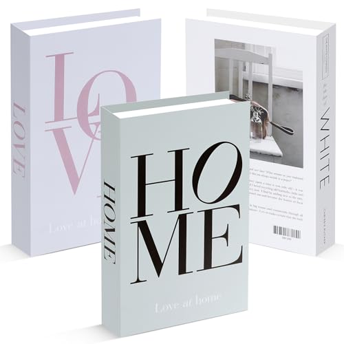 Livres Décoratifs en Faux 3Pcs Livres Décoratifs en Faux 3Pcs