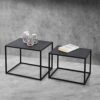 Lot de 2 Tables Basses Rectangulaires Lot de 2 Tables Basses Rectangulaires
