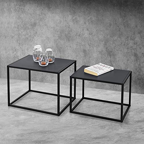 Lot de 2 Tables Basses Rectangulaires Lot de 2 Tables Basses Rectangulaires