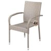 Lot de 4 chaises de jardin empilables Lot de 4 chaises de jardin empilables