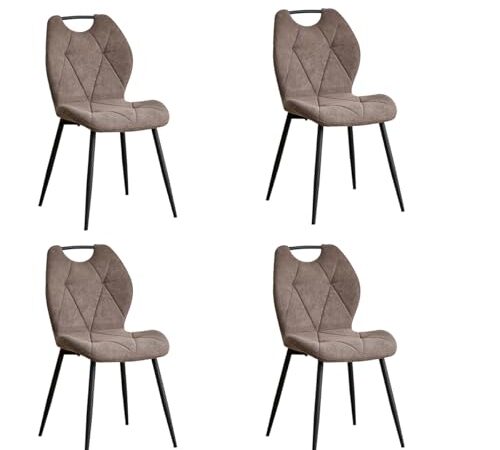 Lot de 4 Chaises de Salle à Manger Lot de 4 Chaises de Salle à Manger