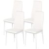 Lot de 4 Chaises de Salle à Manger Lot de 4 Chaises de Salle à Manger