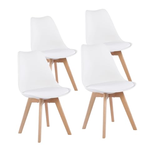 Lot de 4 Chaises Scandinaves Rétro Lot de 4 Chaises Scandinaves Rétro