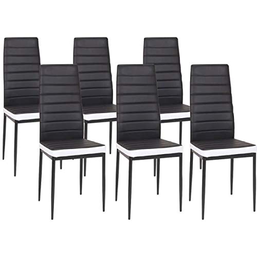 Lot de 6 chaises de Salle à Manger Lot de 6 chaises de Salle à Manger