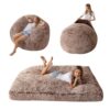 MAXYOYO Pouf géant transformable en lit MAXYOYO Pouf géant transformable en lit