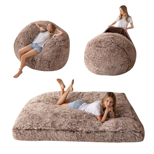 MAXYOYO Pouf géant transformable en lit MAXYOYO Pouf géant transformable en lit